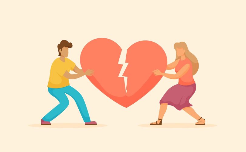 علامات قرب انفصال الزوجين